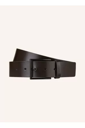 HUGO BOSS Herren Gürtel - Ledergürtel Giaspo braun