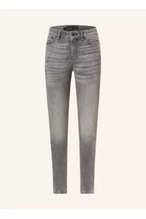 Drykorn Damen Slim Jeans - 7/8-Jeans Need grau