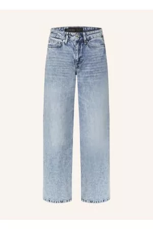 Drykorn Damen Straight Jeans - Straight Jeans Medley blau