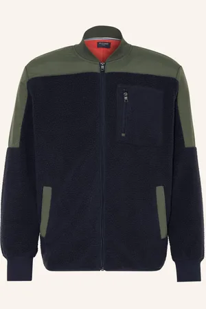 Olymp Teddyfell-Blouson blau