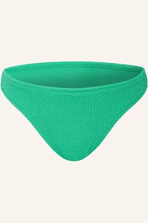 Seafolly Basic-Bikini-Hose Sea Dive gruen