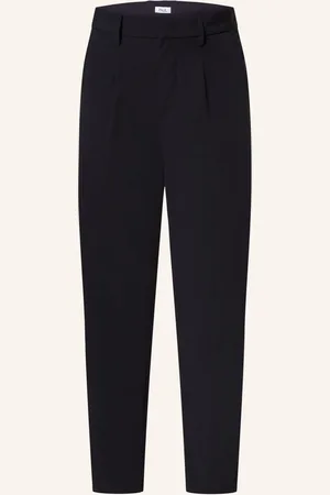 PAUL Chino Cropped Tapered Fit blau