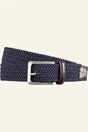Brax Flechtgürtel blau