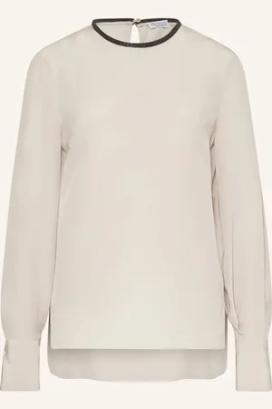 Brunello Cucinelli Blusenshirt Aus Seide
