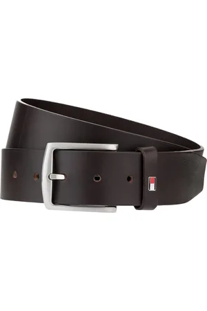Tommy Hilfiger Ledergürtel New Denton 4.0 braun