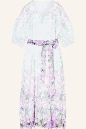 DARLING HARBOUR Kleid Mit Lochspitze weiss
