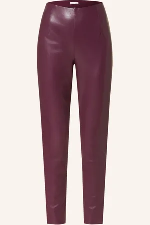 Mrs & HUGS Leggings In Lederoptik