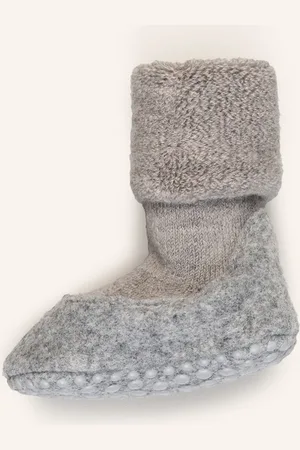 Falke Stopper-Socken Cosyshoe Aus Merinowolle grau