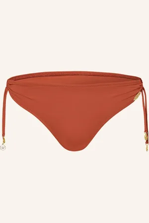 Watercult Triangel-Bikini-Hose Riviera Notes braun
