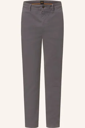 HUGO BOSS Chino Tapered Fit grau