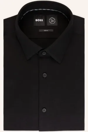 HUGO BOSS Jerseyhemd Hank Slim Fit