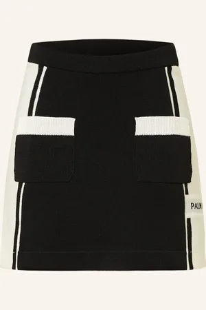 Palm Angels Strickrock schwarz