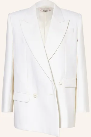 Alexander McQueen Blazer weiss