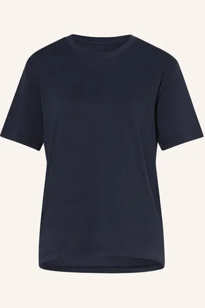 Schiesser Schlafshirt Mix+Relax blau