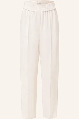 Brunello Cucinelli Hose weiss