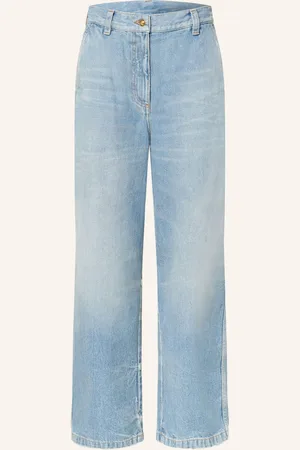 Palm Angels Straight Jeans blau