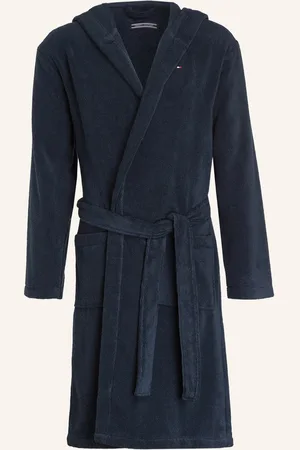 Tommy Hilfiger Herren-Bademantel blau