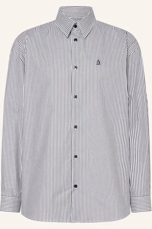 Drykorn Hemd Omanoc Comfort Fit grau