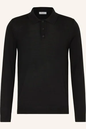Reiss Strick-Poloshirt Trafford Aus Merinowolle