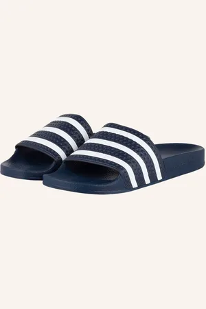 adidas Pantoletten Adilette blau