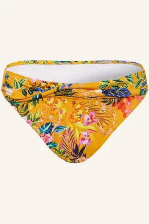 Watercult Basic-Bikini-Hose Sunset Florals orange