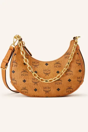 MCM Handtasche Aren Visetos Small braun