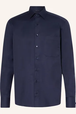 ETERNA Hemd Comfort Fit blau
