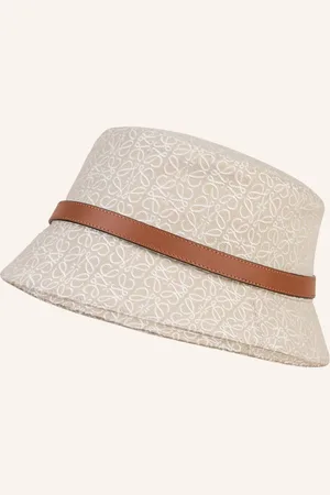 Loewe Bucket-Hat Anagram weiss