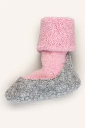 Falke Stopper-Socken Cosyshoe Aus Merinowolle beige
