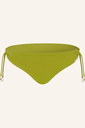 Watercult Triangel-Bikini-Hose Riviera Notes gruen