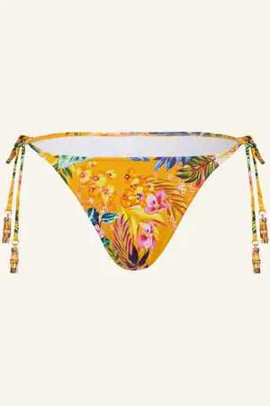 Watercult Triangel-Bikini-Hose Sunset Florals orange