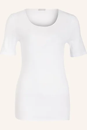 Hanro T-Shirt Cotton Seamless weiss