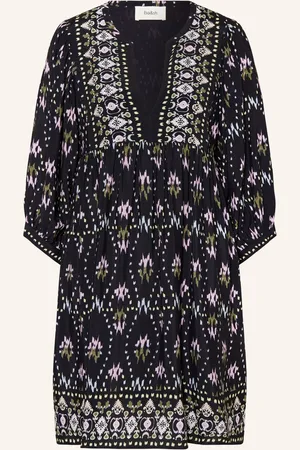 Bash Kleid Naia Mit 3/4-Arm blau