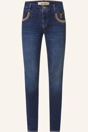 Mos Mosh Jeans Mmnaomi Mit Schmucksteinen blau