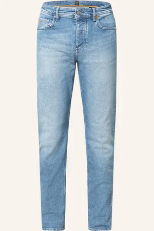 HUGO BOSS Jeans Taber Tapered Fit blau