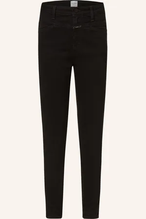 Closed Skinny Jeans Skinny Pusher schwarz