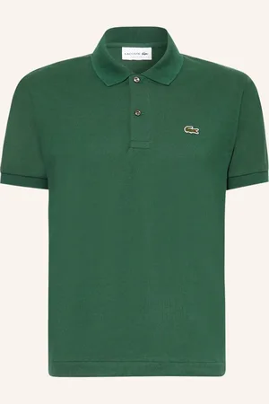 Lacoste Piqué-Poloshirt Classic Fit gruen