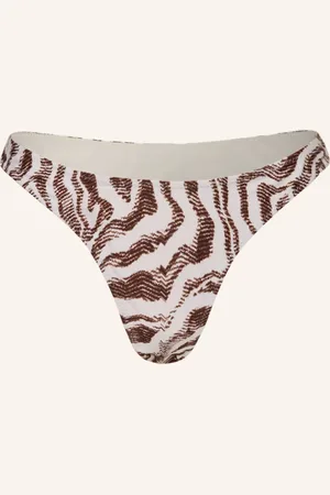 Ganni Brazilian-Bikini-Hose weiss