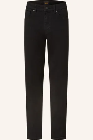 HUGO BOSS Jeans Delaware Slim Fit schwarz