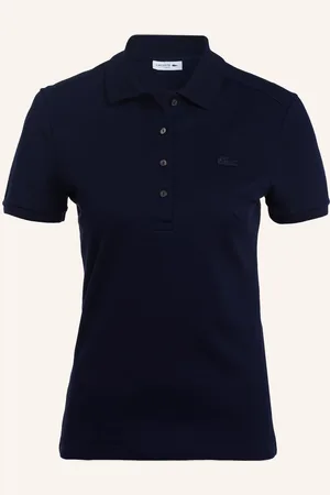 Lacoste Piqué-Poloshirt Slim Fit blau