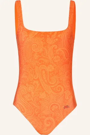 Etro Badeanzug orange