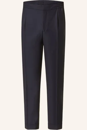 Reiss Hose Brighton Relaxed Fit blau