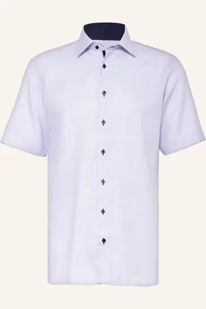 ETERNA Kurzarm-Hemd Modern Fit blau