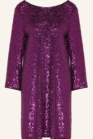 Riani Kleid Mit Pailletten pink