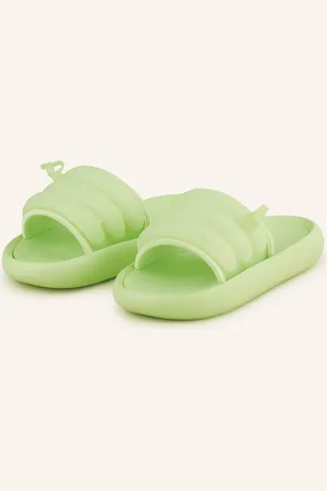 adidas Pantoletten Zplaash gruen
