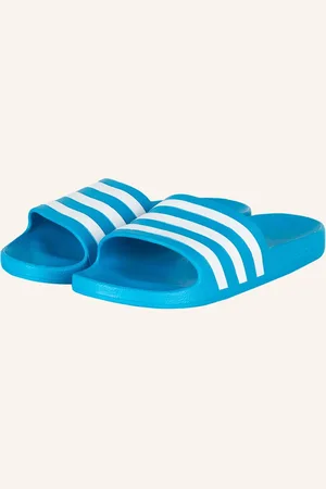 adidas Pantoletten Adilette Aqua blau