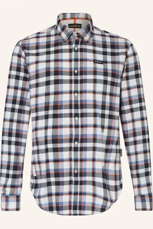 Napapijri Hemd Comfort Fit grau