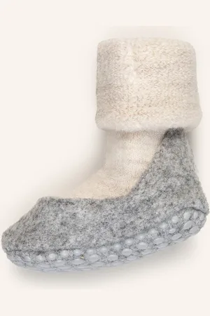 Falke Stopper-Socken Cosyshoe Aus Merinowolle beige