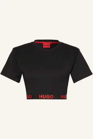 HUGO BOSS Lounge-Shirt schwarz