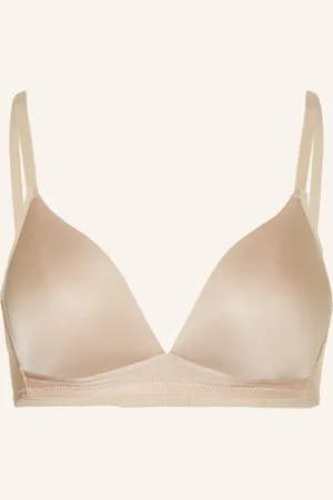 Hanro Schalen-Bh Satin Deluxe Aus Satin beige